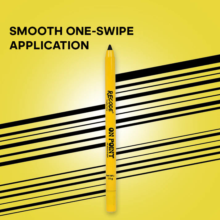 Recode Studios Recode On-Point Kajal With Sharpener 1.5 G