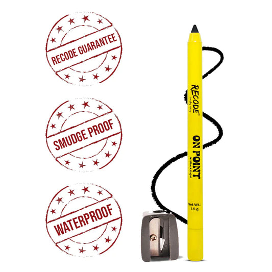 Recode Studios Recode On-Point Kajal With Sharpener 1.5 G