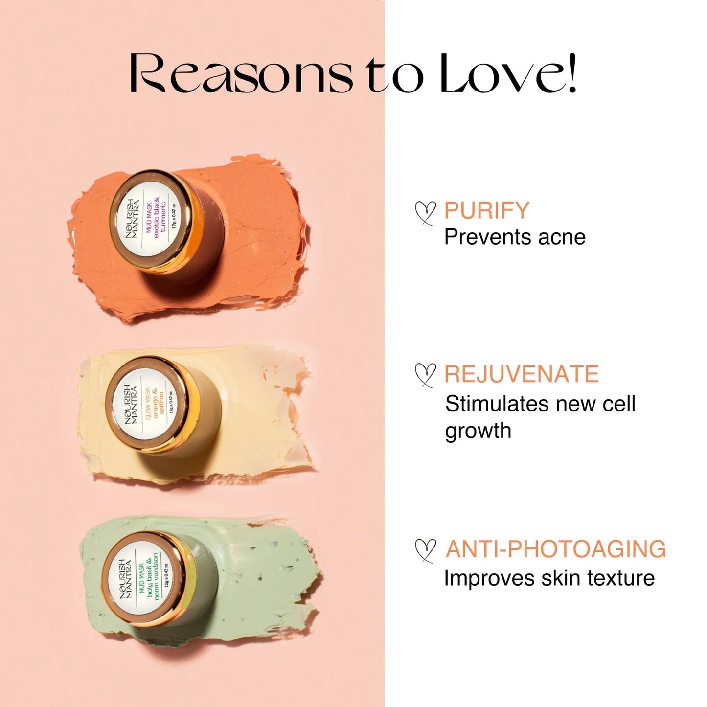 Nourish Mantra Mask Mini Trio