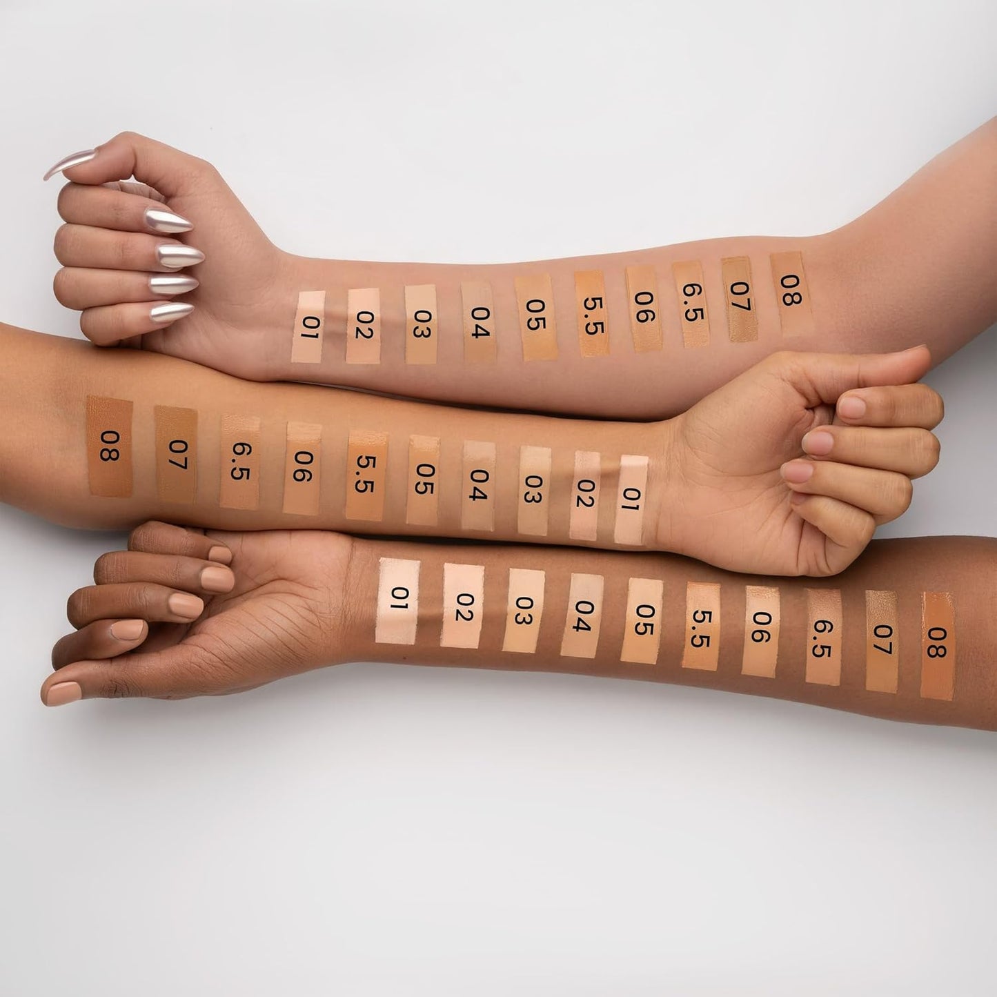 MARS SPF50 PA++++ High Coverage Liquid Foundation | Blemish Free & Blendable Foundation for Makeup (40ml)