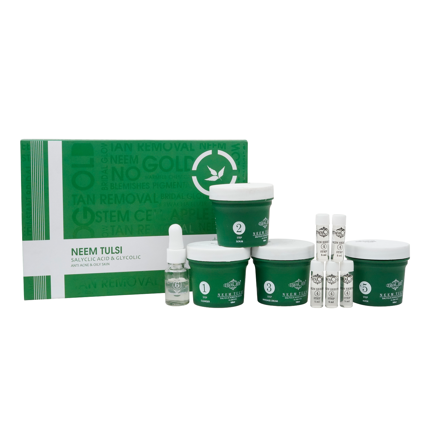 Twacha NEEM TULSI FACIAL KIT (435gm)