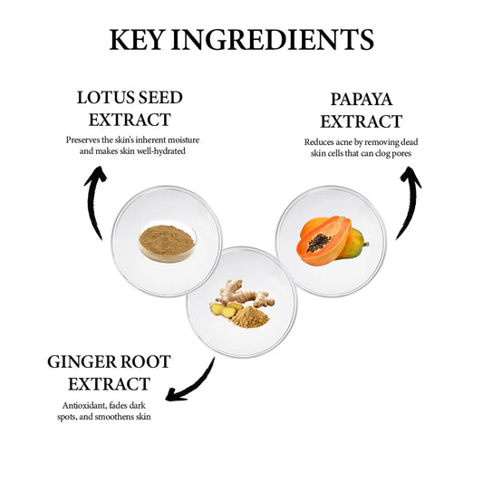 Mitchell USA AGE-LESS Papaya Brightening Cleanser - Natural Anti-aging Face Wash (200ml)