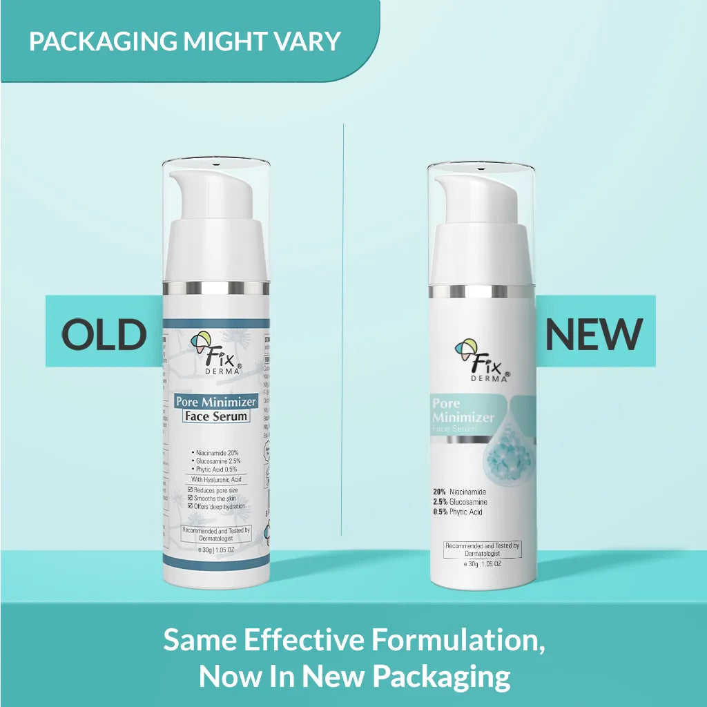 Pore Minimizer Face Serum | 20% Niacinamide for Minimizing Enlarged Pores Over Time 30g