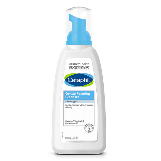 Cetaphil Gentle Foaming Cleanser for Dry to Normal Sensitive skin