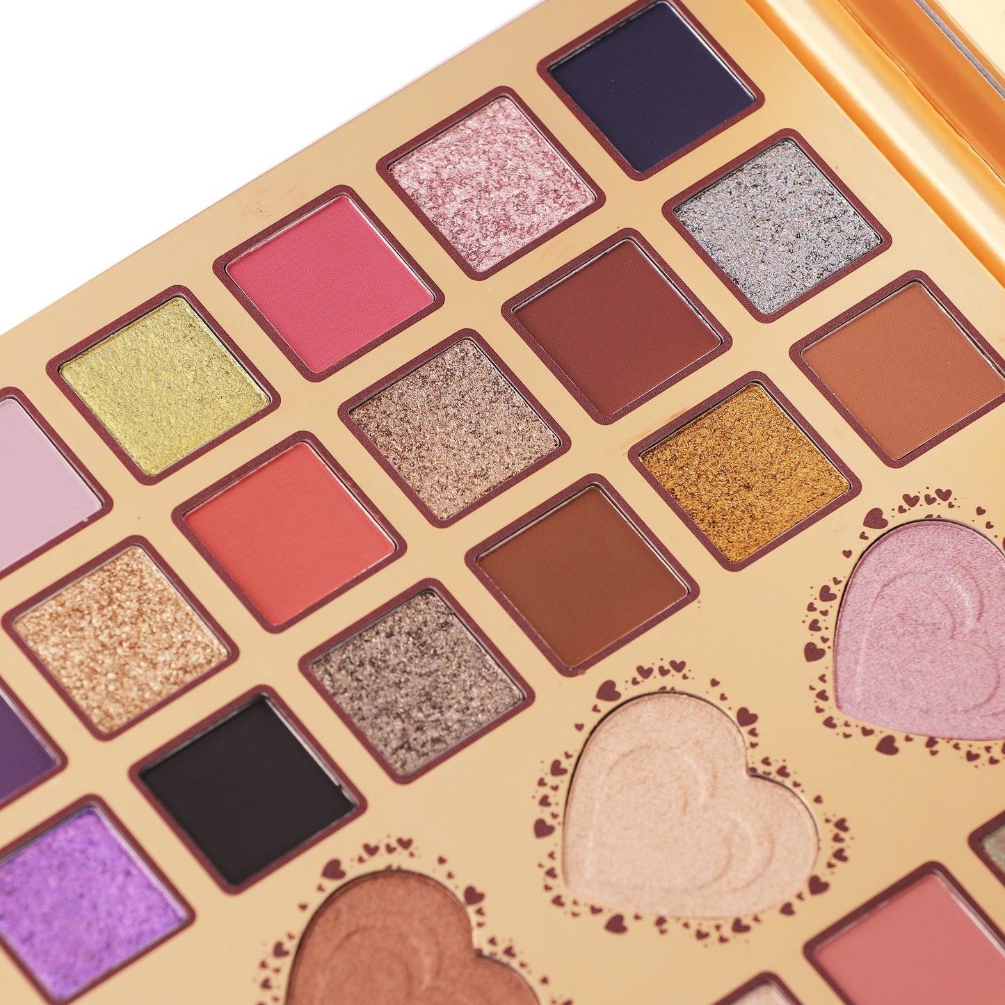 Shopaarel Heartbeat Eyeshadow & Highlighter Palette 18g