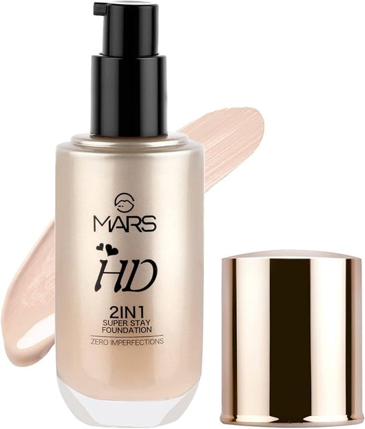 Mars HD 2In1 Super Stay Makeup Foundation