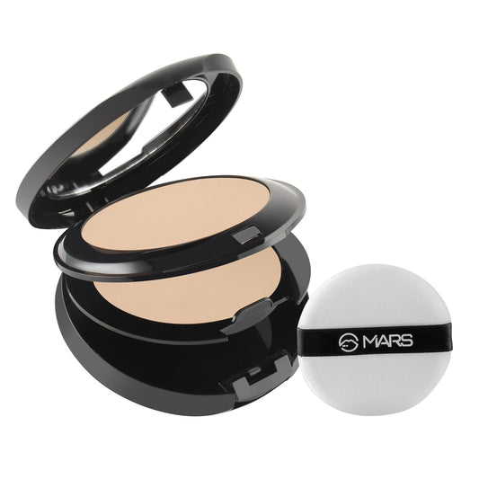 MARS Wonder 2 In 1 Compact With Mirror And Powder Puff