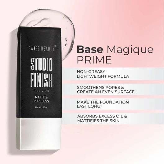 Swiss Beauty Studio Finish Primer 30ml