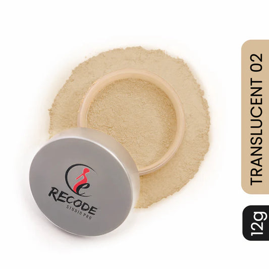 Recode 02 Set & Forget Fine Matte Setting Powder Translucent 02 - 12 G
