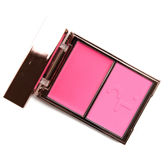 Patrick Ta For Face Double-Take Creme & Powder Blush Duo Creme Double Tenue & Poudre Blush