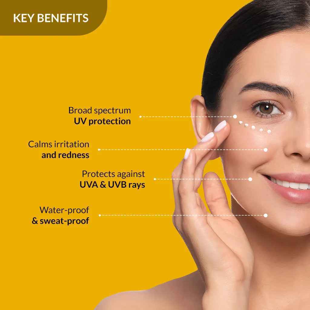 Shadow Sunscreen SPF 50 + Cream | Broad-Spectrum SPF 50+ Protection for Dry Skin 75g