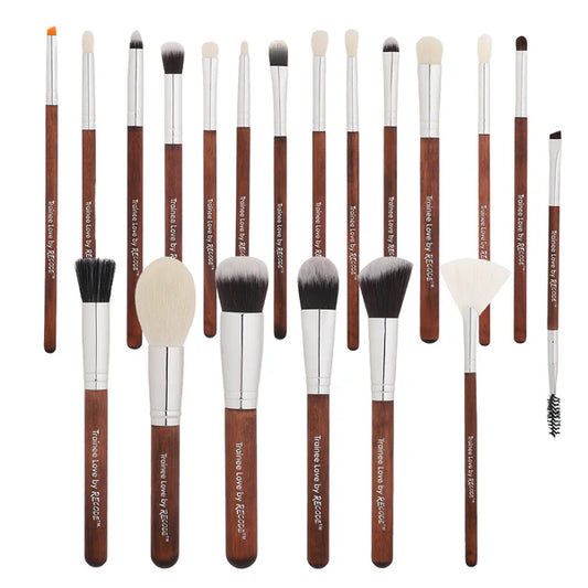 Recode Studios 20 Makeup Brushes For Beginners - Recode Brush Set 20 Trainee Love