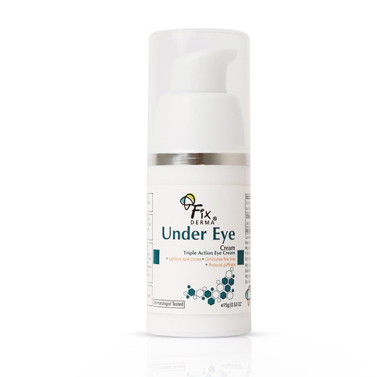 Under Eye Roll On Cream | Triple Action Eye Cream for dark circle, puffiness & fine lines 15g