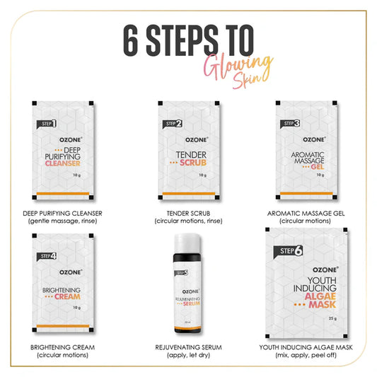 Ozone Power Vitamin C Facial Kit For a bright, spot free complexion
