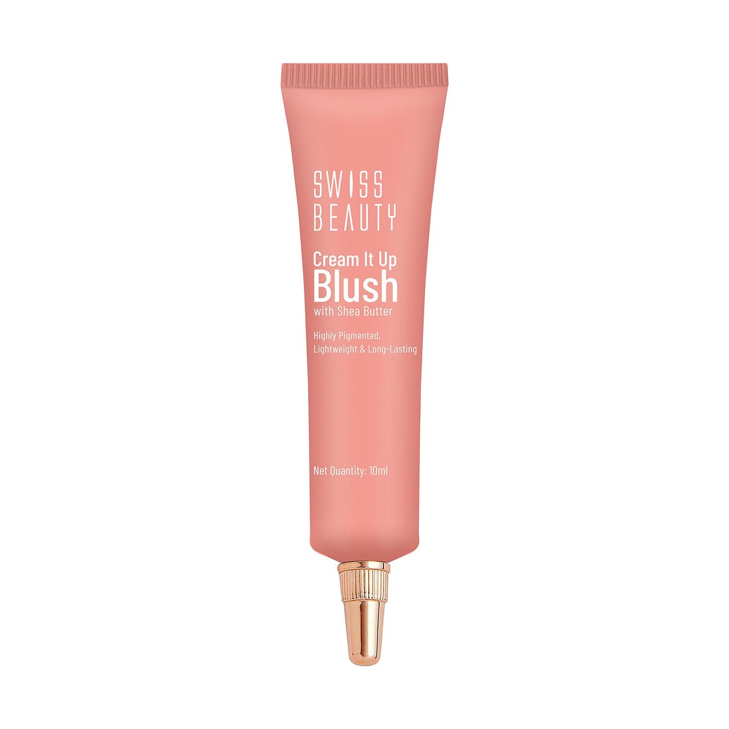 Swiss Beauty Cream It Up Blush | Highly pigmented | Super-blendable | Long-lasting | Enriched with Shea Butter | Multipurpose | 10ml