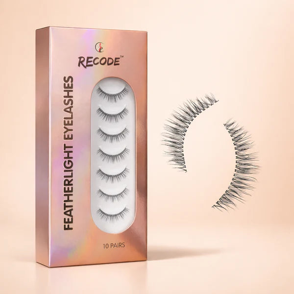 Recode Studios Recode RE01/D09 Featherlight Eyelashes-Transparent Band