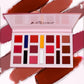 Justgold Lip Pro Artist Palette Pigmented Colors Creamy Matte Finish Lip Color Lipstick