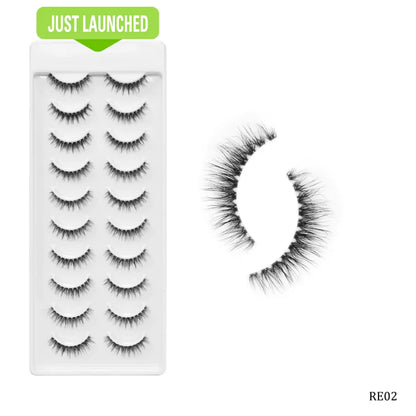 Recode Studios Recode RE01/D09 Featherlight Eyelashes-Transparent Band