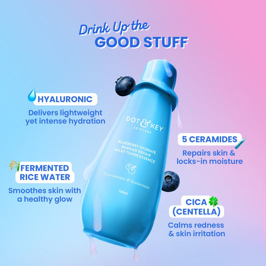 Dot & Key Barrier Repair Milky Toner Essence With 5 Ceramides | 150ml