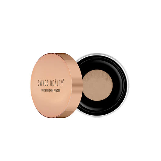 Swiss Beauty Ultra Fine Loose Finish Powder, Face Makeup| 8gm