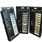 Gala Natural Hair False Eyelashes, 10 Pairs, Black