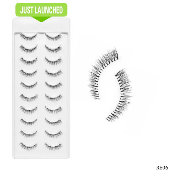 Recode Studios Recode RE01/D09 Featherlight Eyelashes-Transparent Band