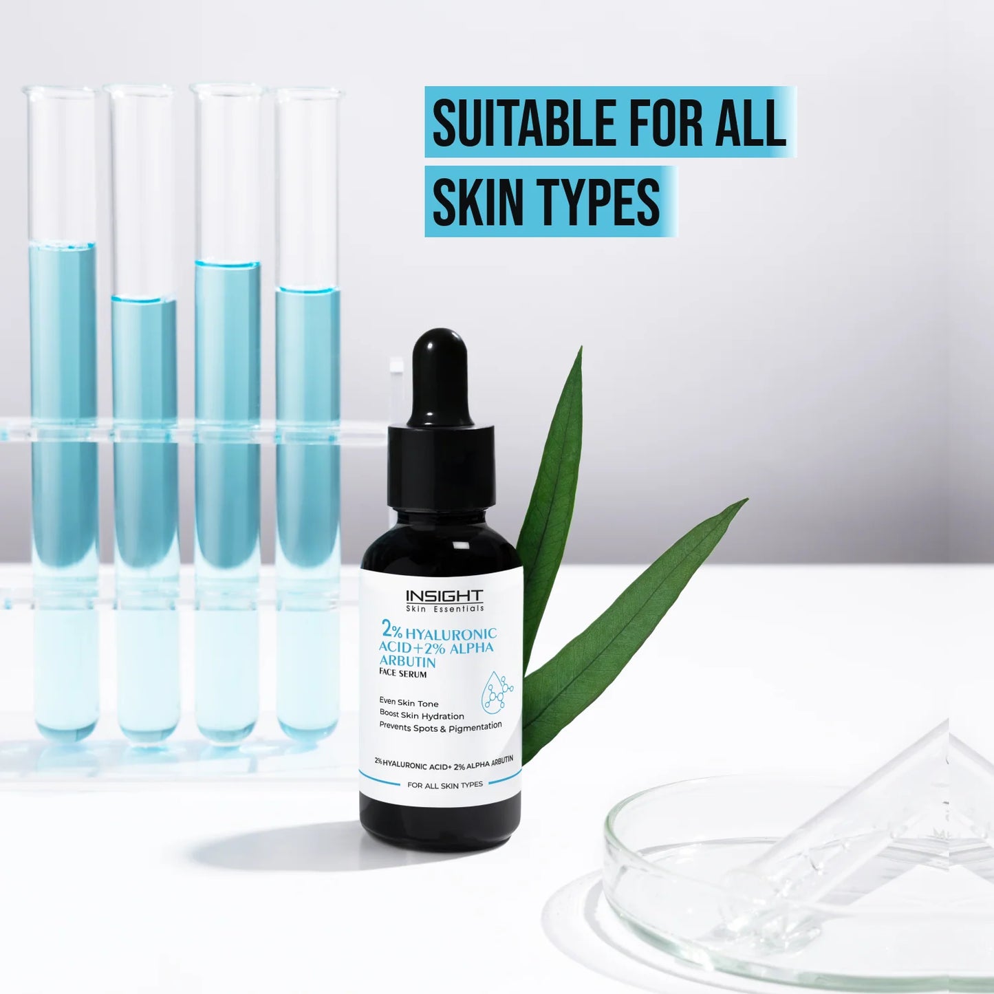 Insight Professiona 2% Hyaluronic Acid + 2% Alpha Arbutin Face Serum