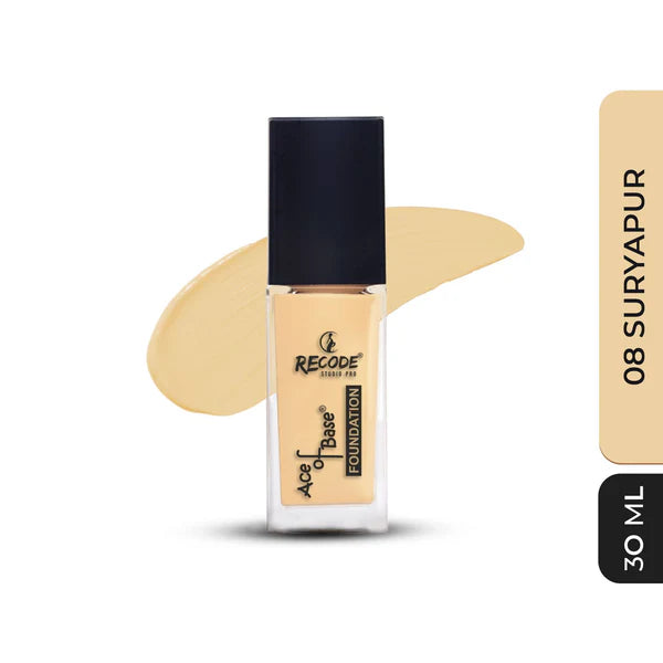Recode Ace of base Foundation HD Matte 30ml