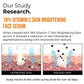 NSIGHT 18% Vitamin C Brightening Face Serum | Dull Skin Revival | Texture Repair | Pigmentation Reduction | All Skin Types | 30 ml
