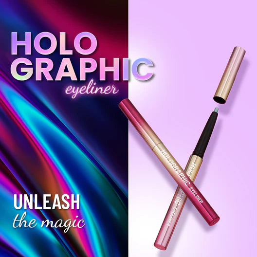 Swiss Beauty Holographic Eyeliner , Multi Chrome Effect , Water -Proof ,Smudge Proof (0.2 g)