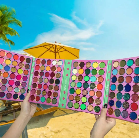 World pallet Qing beauty 140 colours Eyeshadow