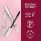 Swiss Beauty Precision Thickening Long Lash Mascara ,Waterproof , Smudge-Proof - Black