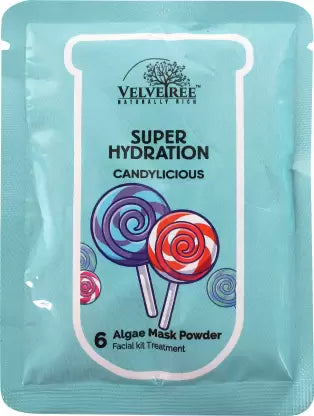 Velvetree Hydro Jelly Facial Kit Candy Licious with candies Super Hydration | 165g