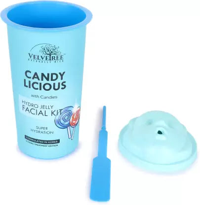 Velvetree Hydro Jelly Facial Kit Candy Licious with candies Super Hydration | 165g