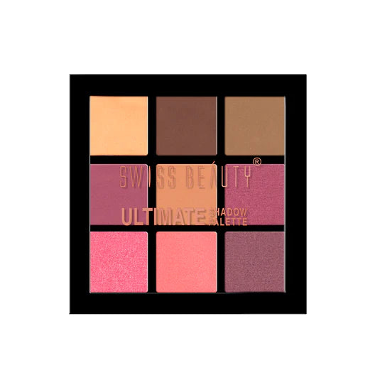 Swiss Beauty Ultimate 9 Color Eyeshadow Palette, Eye MakeUp | 6g
