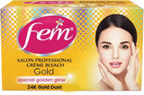 Fem Salon Professional Crme Bleach Gold Special Golden Glow 24K Gold Dust 212g