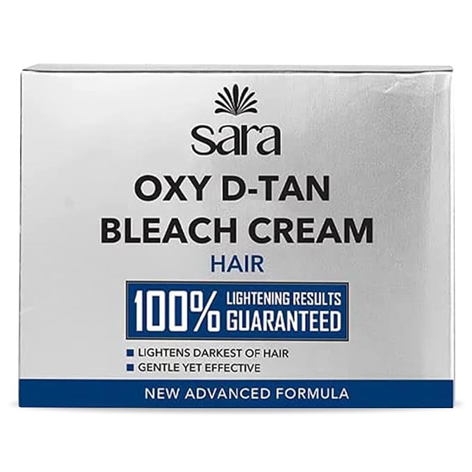 SARA Oxy Bleach Cream, Appropriate For Soothing and Calming of the Skin 300g