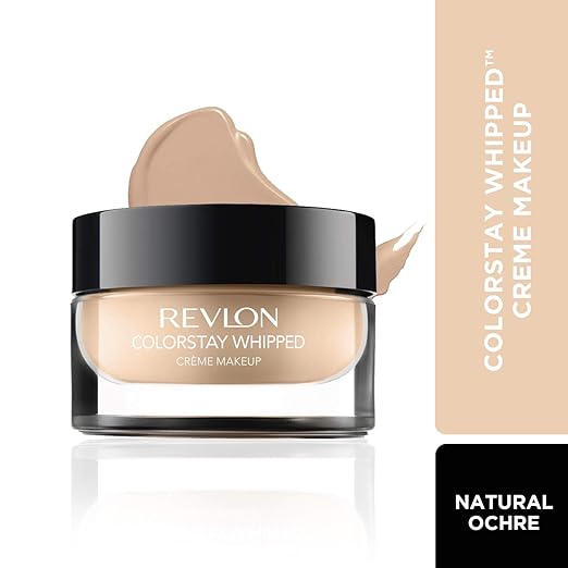 REVLON Colorstay Whipped Crème Makeup Ultra-Light, Bouncy, Whipped Formula for A Flawless Look for Upto 24HR