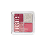 Swiss Beauty Lustre Eyeshadow Palette | 4 Highly Pigmented Shades in Matte & Shine |Long-Lasting | All Skin Types | 5gm