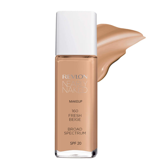 Revlon Nearly Naked Make Up Foundation 30ml Bottle