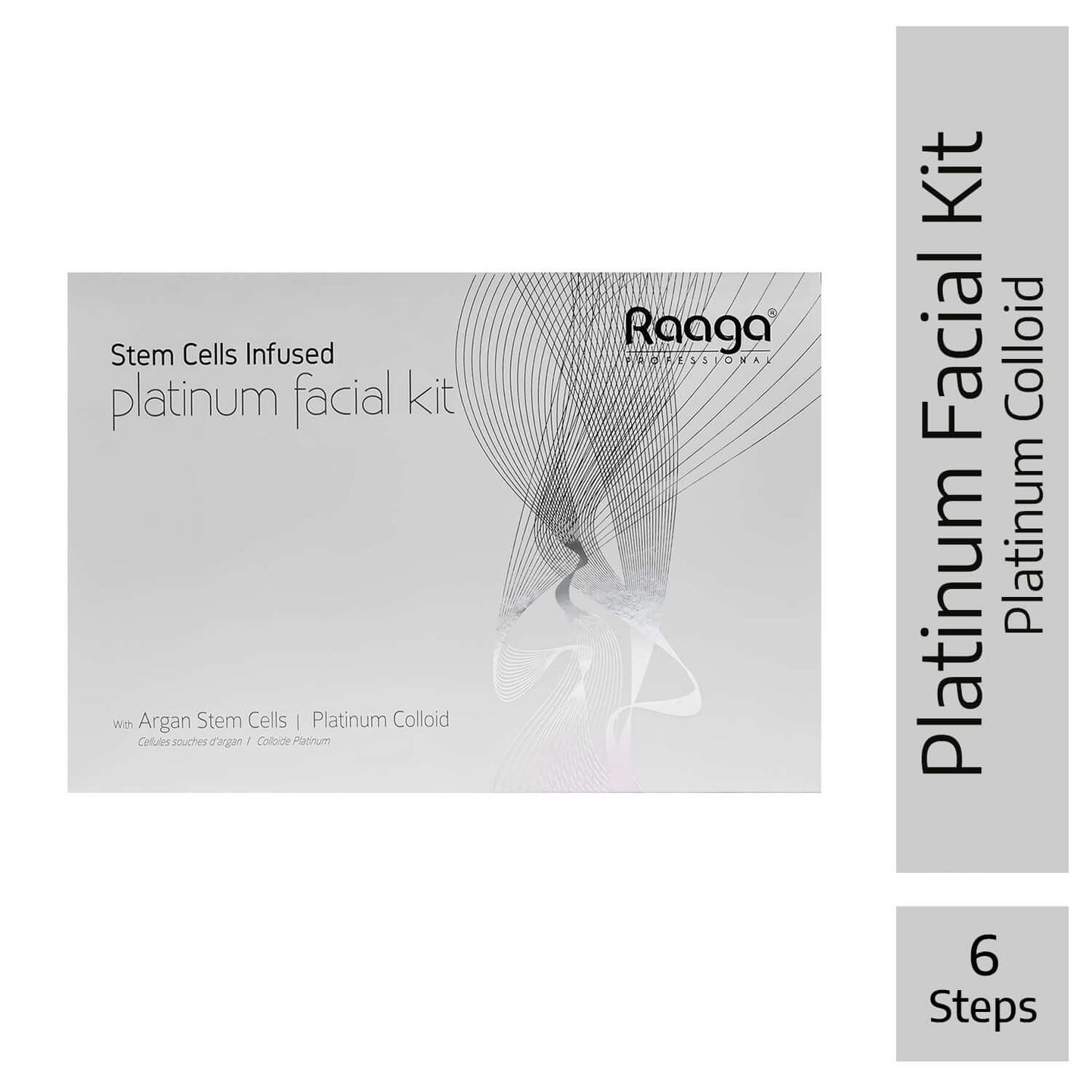 Raaga Professional Platinum Facial Kit 6 Steps
