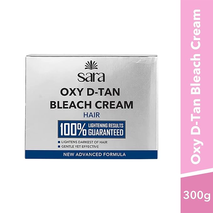 SARA Oxy Bleach Cream, Appropriate For Soothing and Calming of the Skin 300g