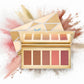 JustGold Artist Blusher Palette for Makeup, Highly Pigmented and Long Lasting with matte and shimmer shade