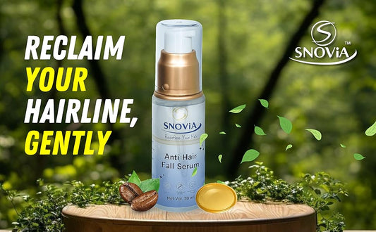 SNOVIA Anti Hair Fall Serum – Intensive Scalp Treatment For Hair Strength & Growth | 30ml