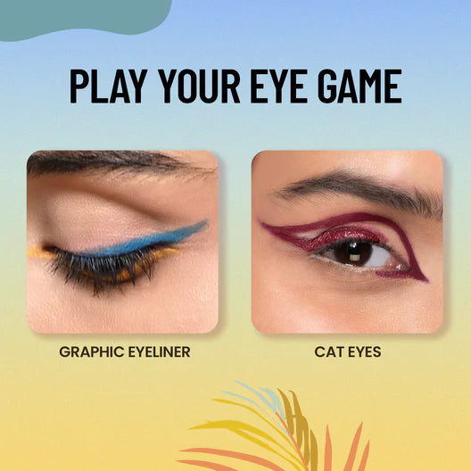 Swiss Beauty Holographic Eyeliner , Multi Chrome Effect , Water -Proof ,Smudge Proof (0.2 g)