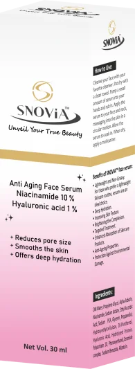 SNOVIA  Anti Aging Face Serum | 30ml