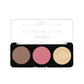 Swiss Bwauty Cheek-A-Boo 3-in-1 Face Palette with Blusher , Contour and Highlighter | 8gm