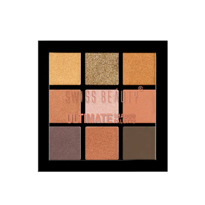 Swiss Beauty Ultimate 9 Color Eyeshadow Palette, Eye MakeUp | 6g