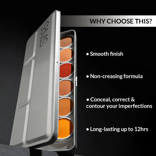 Stars Cosmetics Foundation Palette - 12 Shades