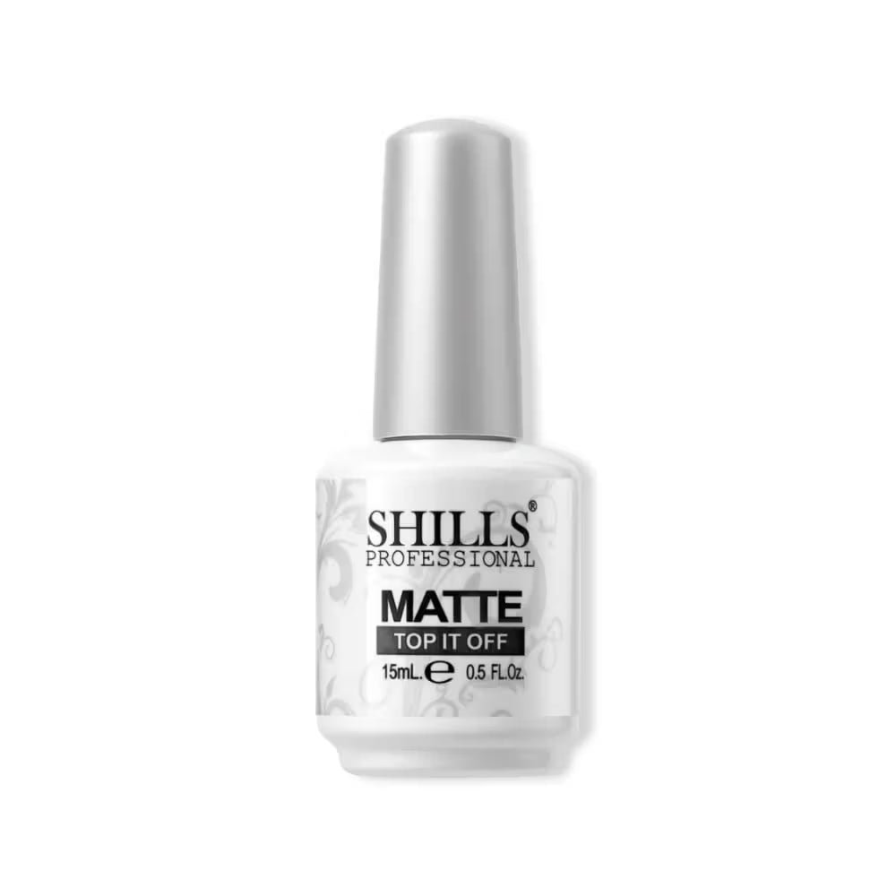 Shills Professional Nail Matte Top Coat (15ml)